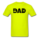 Dad - Pilot - Black - Unisex Classic T-Shirt - safety green