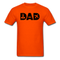 Dad - Pilot - Black - Unisex Classic T-Shirt - orange