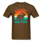 Best Bunny Dad Ever - Unisex Classic T-Shirt - brown