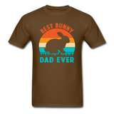 Best Bunny Dad Ever - Unisex Classic T-Shirt - brown
