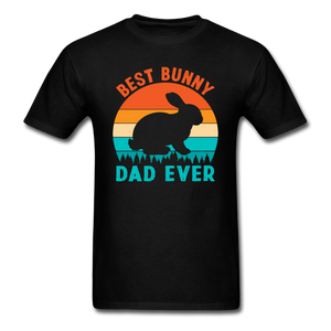 Best Bunny Dad Ever - Unisex Classic T-Shirt - black