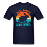 Best Bunny Dad Ever - Unisex Classic T-Shirt - navy
