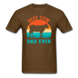 Best Cow Dad Ever - Unisex Classic T-Shirt - brown