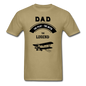 Dad Pilot Myth Legend - Biplane - Black - Unisex Classic T-Shirt - khaki