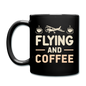 Flying And Coffee - Full Color Mug - black