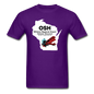 OSH - Wittman Regional - State - Biplane - Unisex Classic T-Shirt - purple