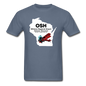 OSH - Wittman Regional - State - Biplane - Unisex Classic T-Shirt - denim