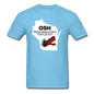 OSH - Wittman Regional - State - Biplane - Unisex Classic T-Shirt - aquatic blue