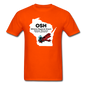 OSH - Wittman Regional - State - Biplane - Unisex Classic T-Shirt - orange