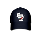 OSH - Wittman Regional - State - Biplane - Baseball Cap - navy
