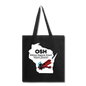 OSH - Wittman Regional - State - Biplane - Tote Bag - black