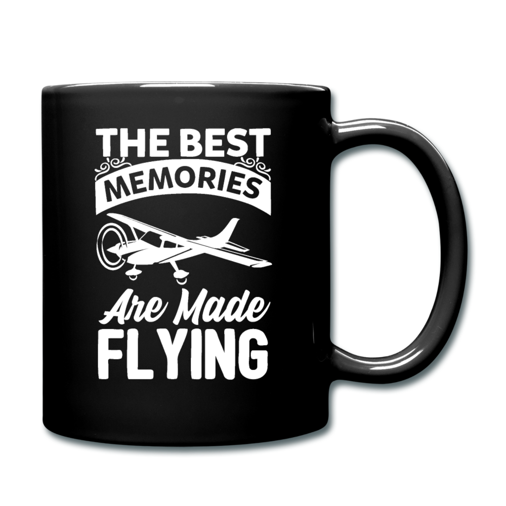 The Best Memories - Flying - White - Full Color Mug - black