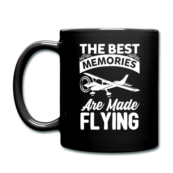 The Best Memories - Flying - White - Full Color Mug - black