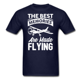 The Best Memories - Flying - White - Unisex Classic T-Shirt - navy