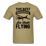 The Best Memories - Flying - Black - Unisex Classic T-Shirt - khaki