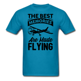 The Best Memories - Flying - Black - Unisex Classic T-Shirt - turquoise