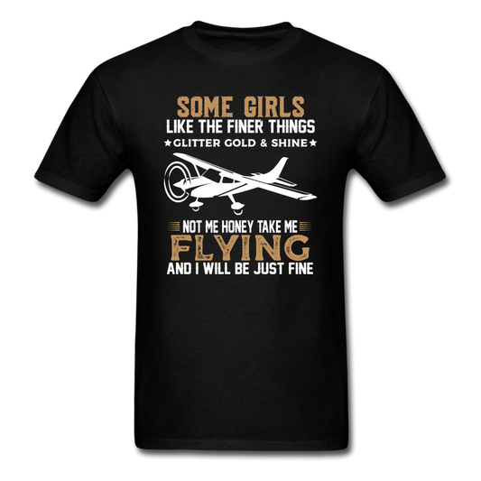 Some Girls - Flying - Unisex Classic T-Shirt - black