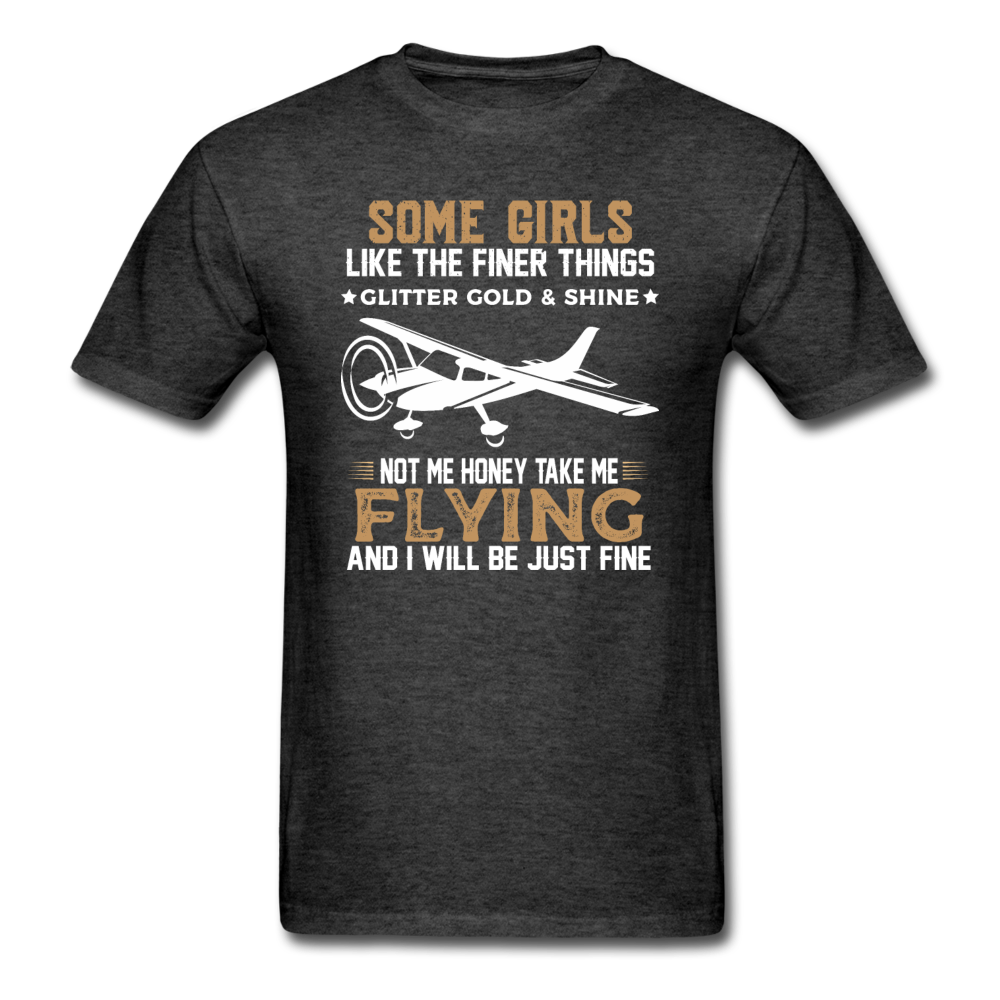 Some Girls - Flying - Unisex Classic T-Shirt - heather black