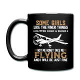 Some Girls - Flying - Full Color Mug - black