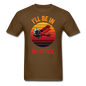 I'll Be In My Office - Biplane - Unisex Classic T-Shirt - brown