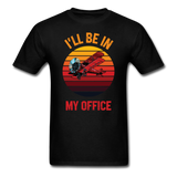 I'll Be In My Office - Biplane - Unisex Classic T-Shirt - black