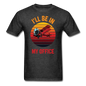 I'll Be In My Office - Biplane - Unisex Classic T-Shirt - heather black