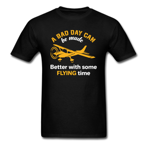 A Bad Day - Flying - Unisex Classic T-Shirt - black