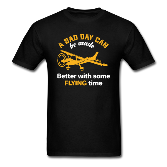 A Bad Day - Flying - Unisex Classic T-Shirt - black