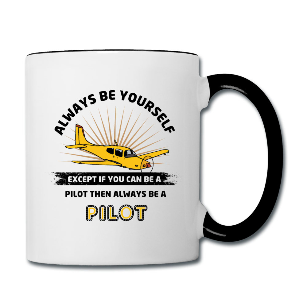 Always Be Yourself - Pilot - Contrast Coffee Mug - white/black