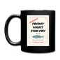 Wisconsin Friday Night Fish Fry - Full Color Mug - black