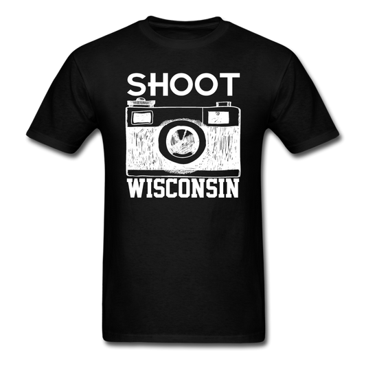 Shoot Wisconsin - White - Unisex Classic T-Shirt - black