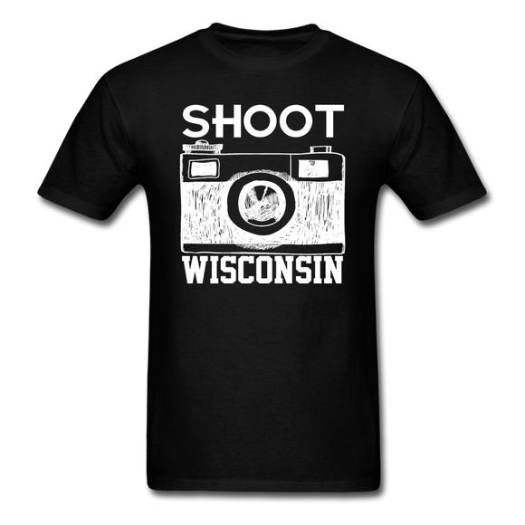 Shoot Wisconsin - White - Unisex Classic T-Shirt - black