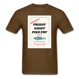 Wisconsin Friday Night Fish Fry - Unisex Classic T-Shirt - brown