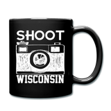 Shoot Wisconsin - White - Full Color Mug - black