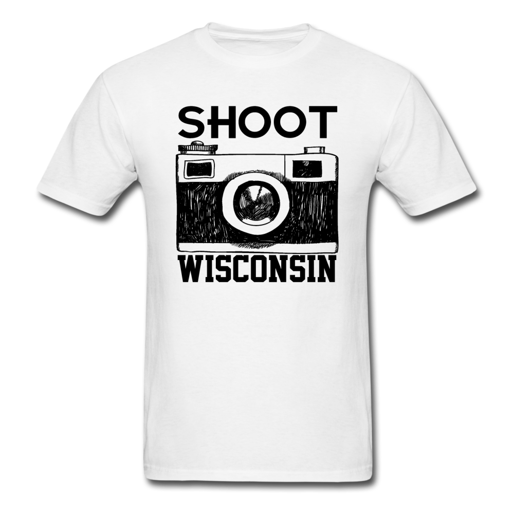 Shoot Wisconsin - Black - Unisex Classic T-Shirt - white