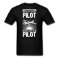 Always Be Yourself - Pilot - White - Unisex Classic T-Shirt - black