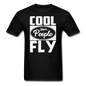 Cool People Fly - White - Unisex Classic T-Shirt - black