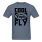 Cool People Fly - Black - Unisex Classic T-Shirt - denim