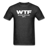 WTF - Wisconsin Takes Flight - White - v2 - Unisex Classic T-Shirt - heather black