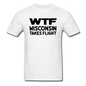 WTF - Wisconsin Takes Flight - Black - v1 - Unisex Classic T-Shirt - white