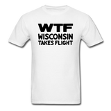 WTF - Wisconsin Takes Flight - Black - v1 - Unisex Classic T-Shirt - white