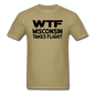 WTF - Wisconsin Takes Flight - Black - v1 - Unisex Classic T-Shirt - khaki