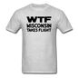 WTF - Wisconsin Takes Flight - Black - v1 - Unisex Classic T-Shirt - heather gray