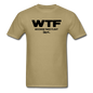 WTF - Wisconsin Takes Flight - Black - v2 - Unisex Classic T-Shirt - khaki