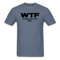 WTF - Wisconsin Takes Flight - Black - v2 - Unisex Classic T-Shirt - denim