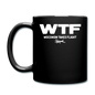 WTF - Wisconsin Takes Flight - White - v2 - Full Color Mug - black