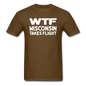 WTF - Wisconsin Takes Flight - White - v1 - Unisex Classic T-Shirt - brown