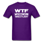 WTF - Wisconsin Takes Flight - White - v1 - Unisex Classic T-Shirt - purple