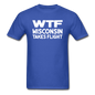 WTF - Wisconsin Takes Flight - White - v1 - Unisex Classic T-Shirt - royal blue