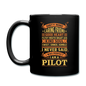 Dirty Mind, Kind Soul - Pilot - Full Color Mug - black